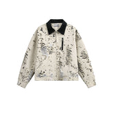 Американская ретро-куртка Clean Fit Heavy Industry